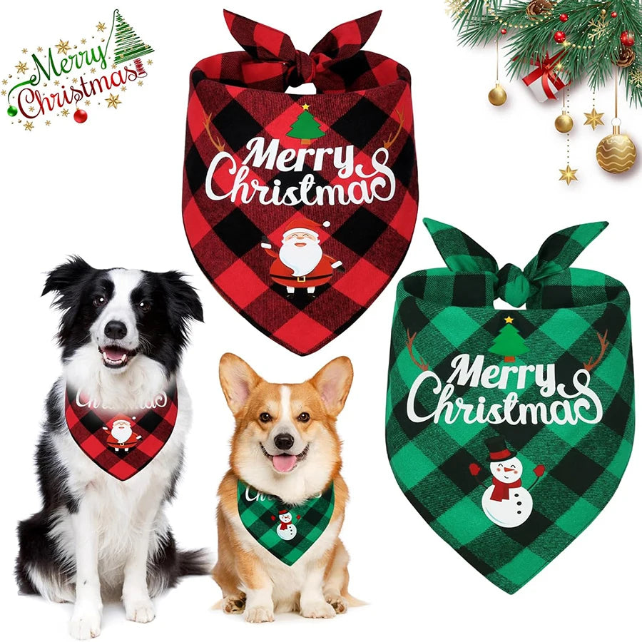 Christmas Dog Bandana