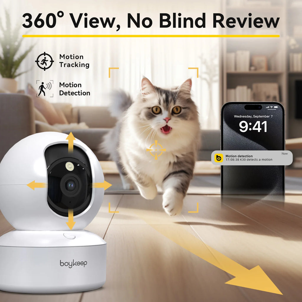 Pet Camera – 360° Pan