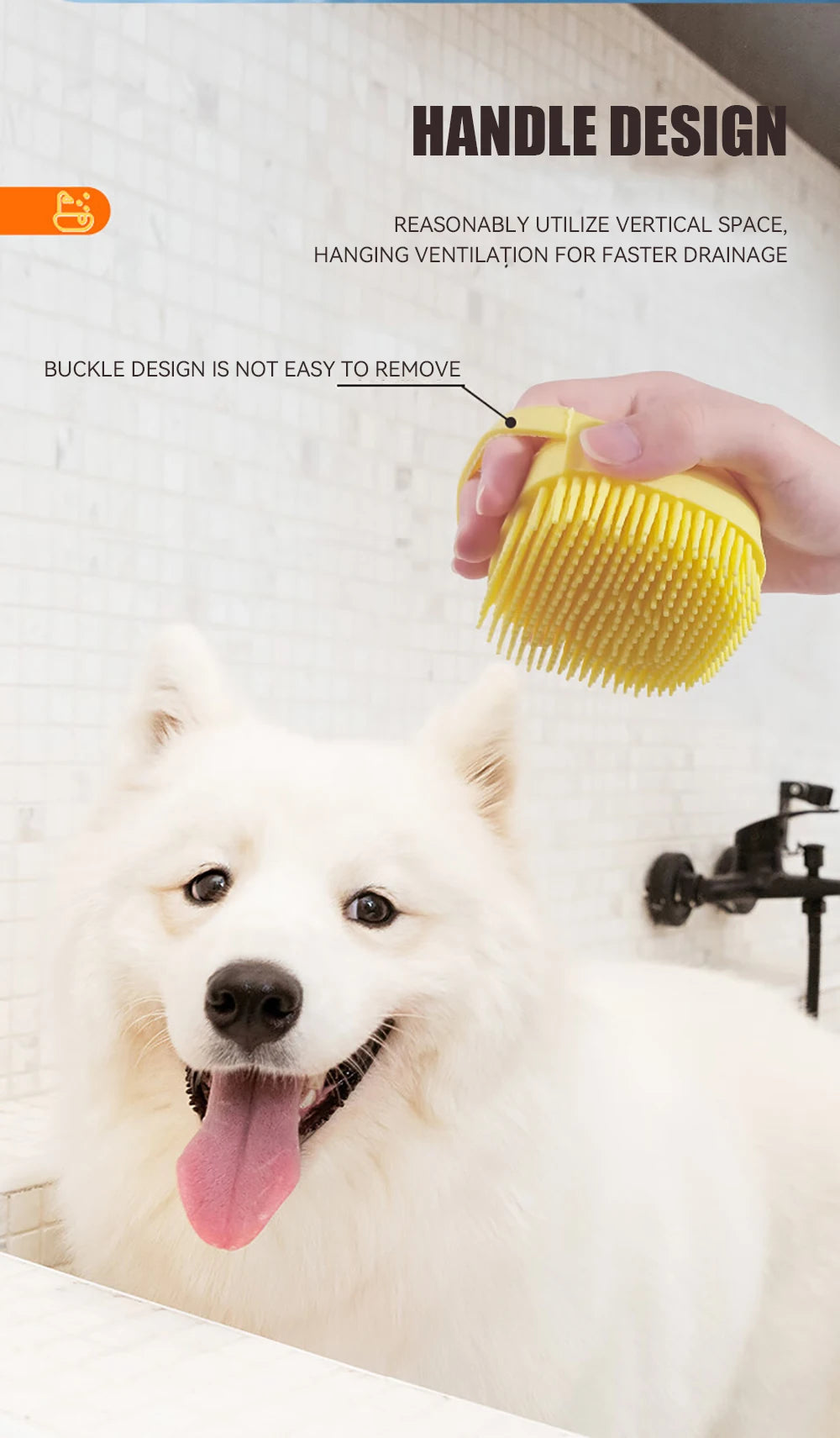 Pet Bathing Brush