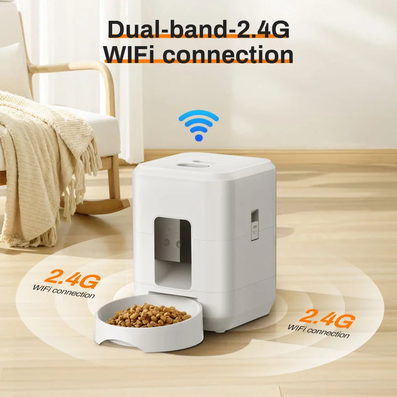 2025 New 2L Wifi Smart Automatic Pet Feeder