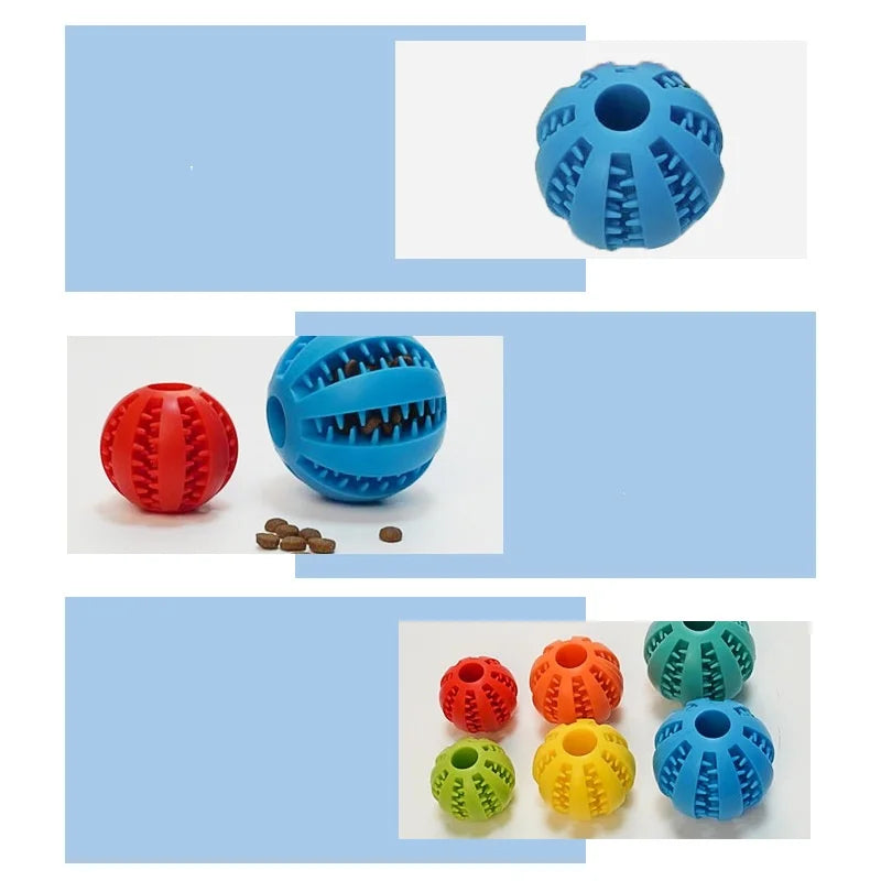 Dog leakage toy balls