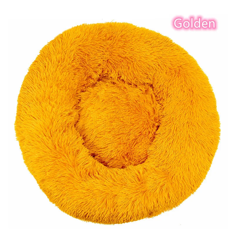 Luxury Plush Donut Pet Bed