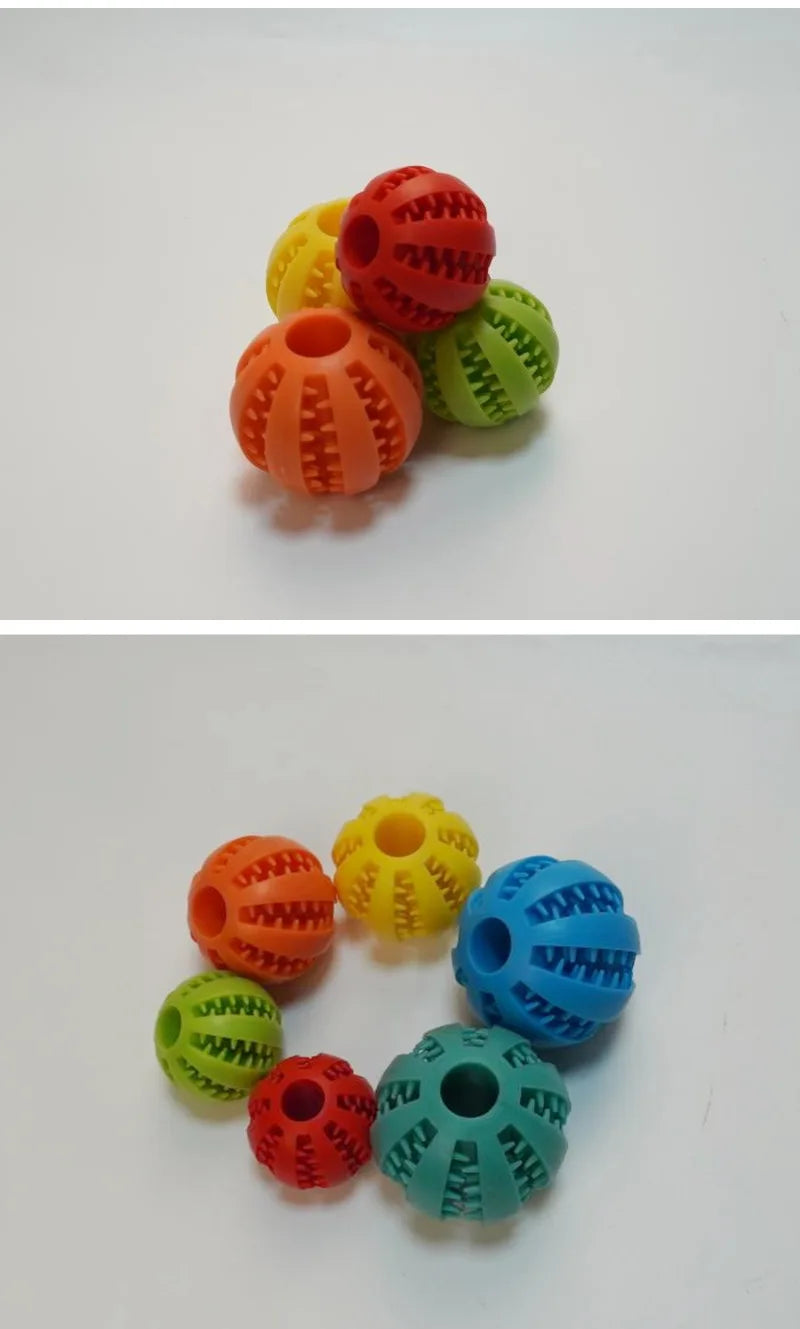 Dog leakage toy balls