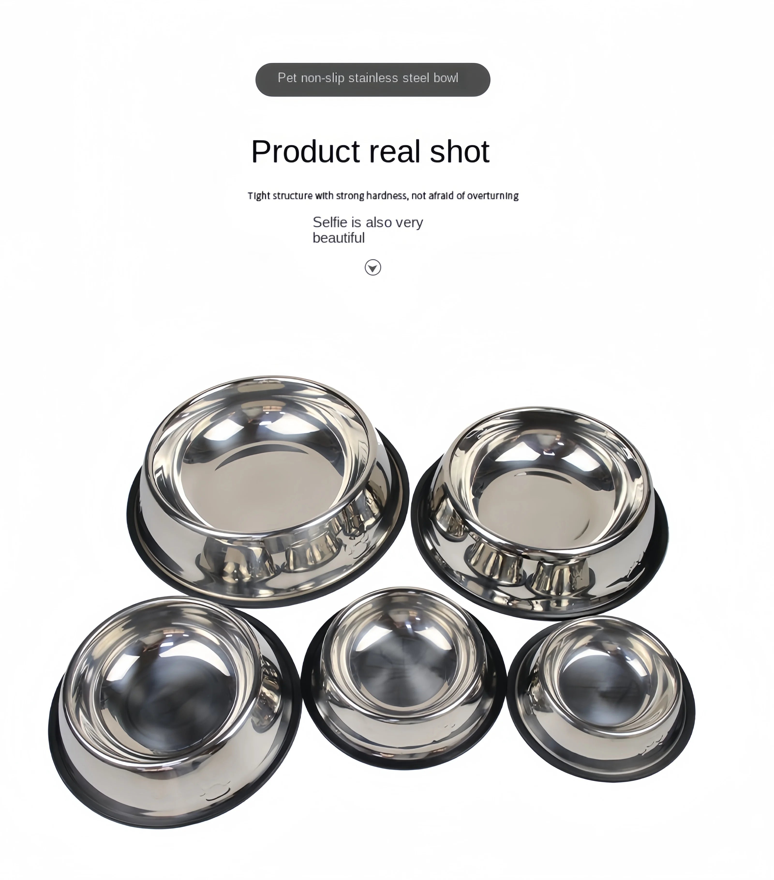 Stainless Steel Pet Bowl