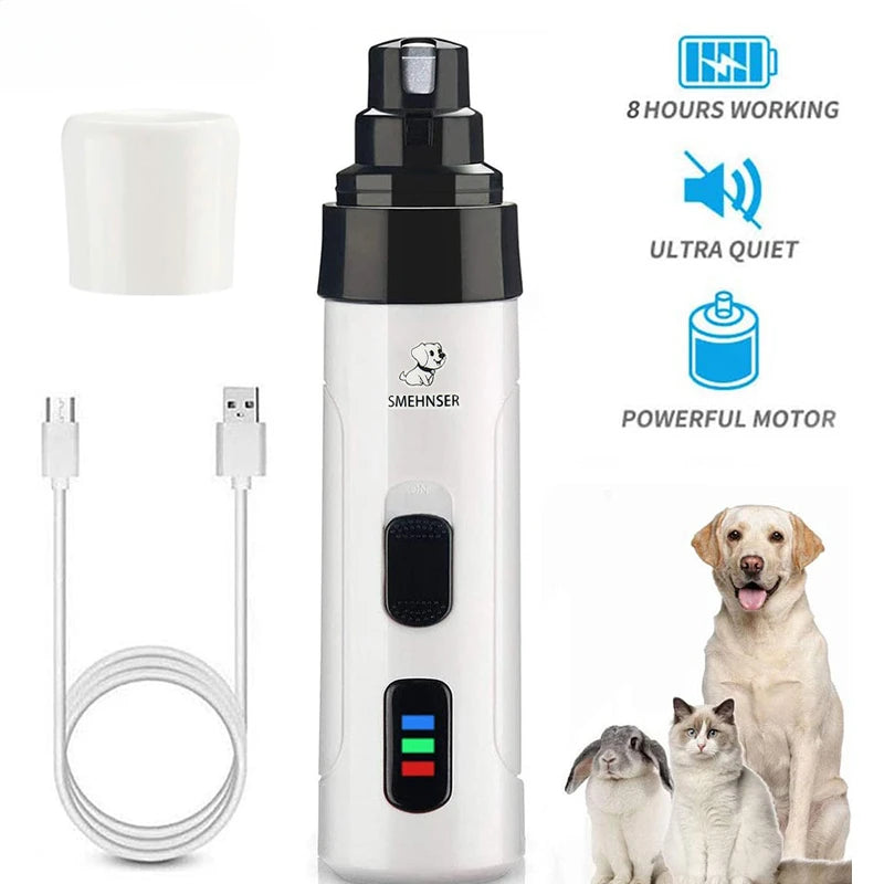 USB Rechargeable Pet Nail Grinder