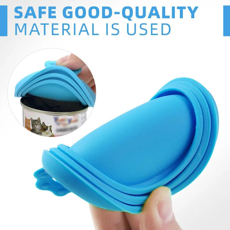 Reusable Can Covers with Spoon
