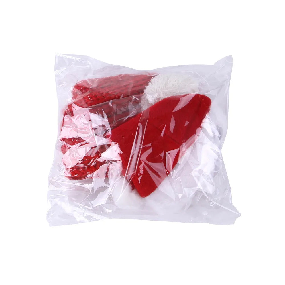 Pet Christmas Hat & Scarf Set