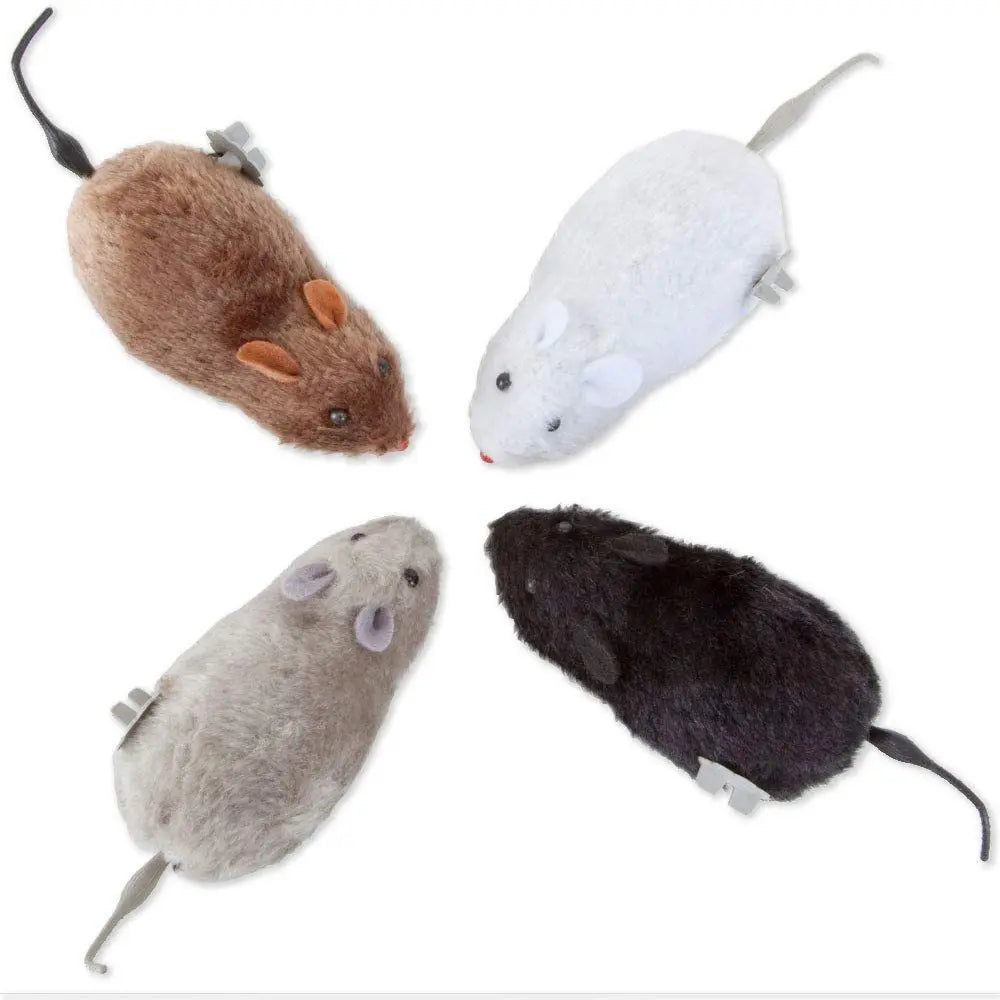 Plush Mouse Cat Toy