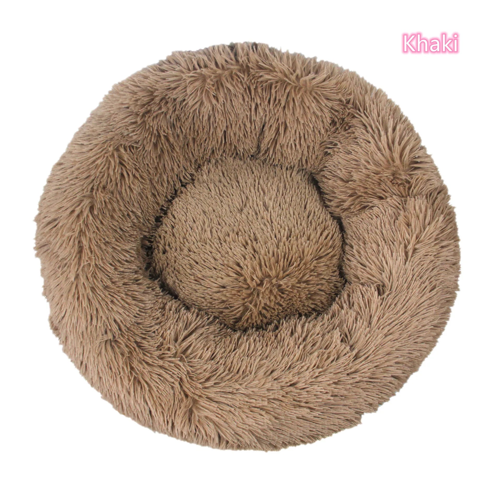Luxury Plush Donut Pet Bed
