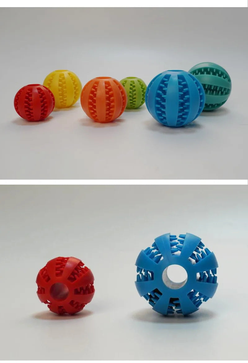 Dog leakage toy balls