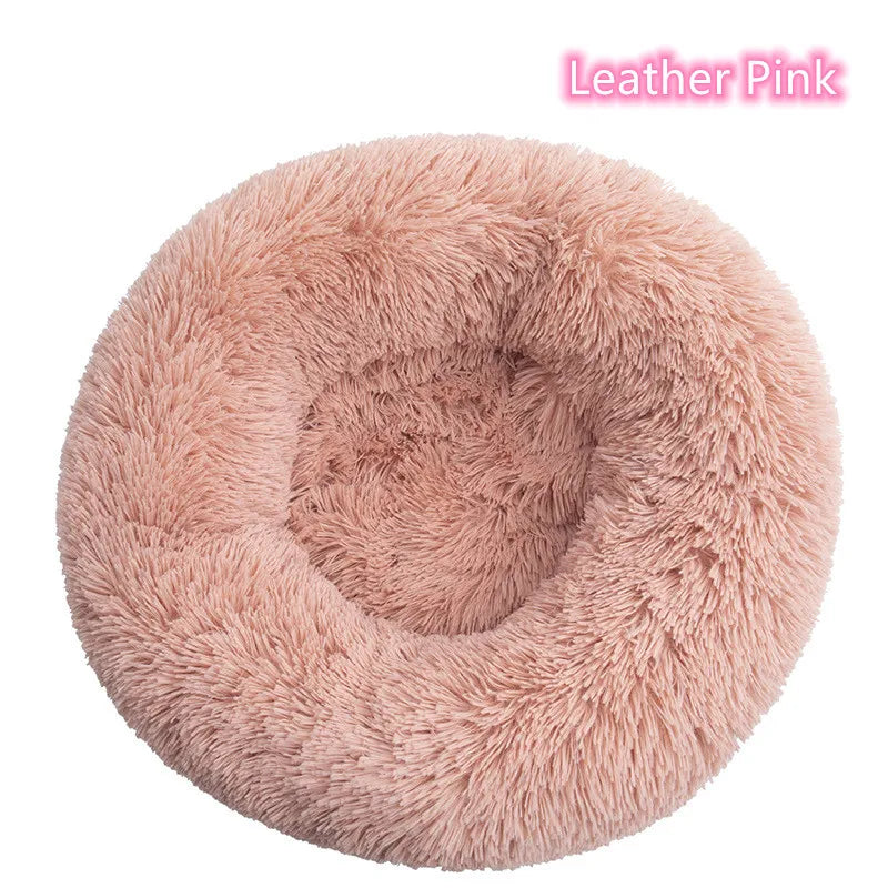 Luxury Plush Donut Pet Bed