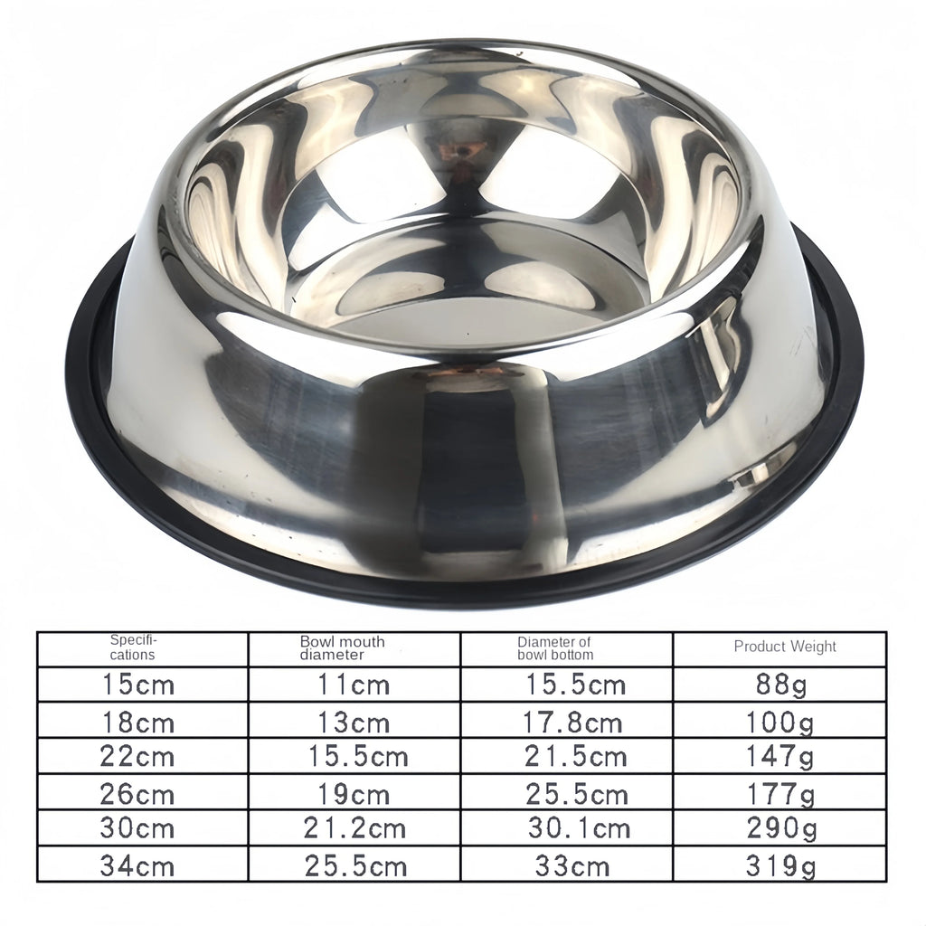 Stainless Steel Pet Bowl