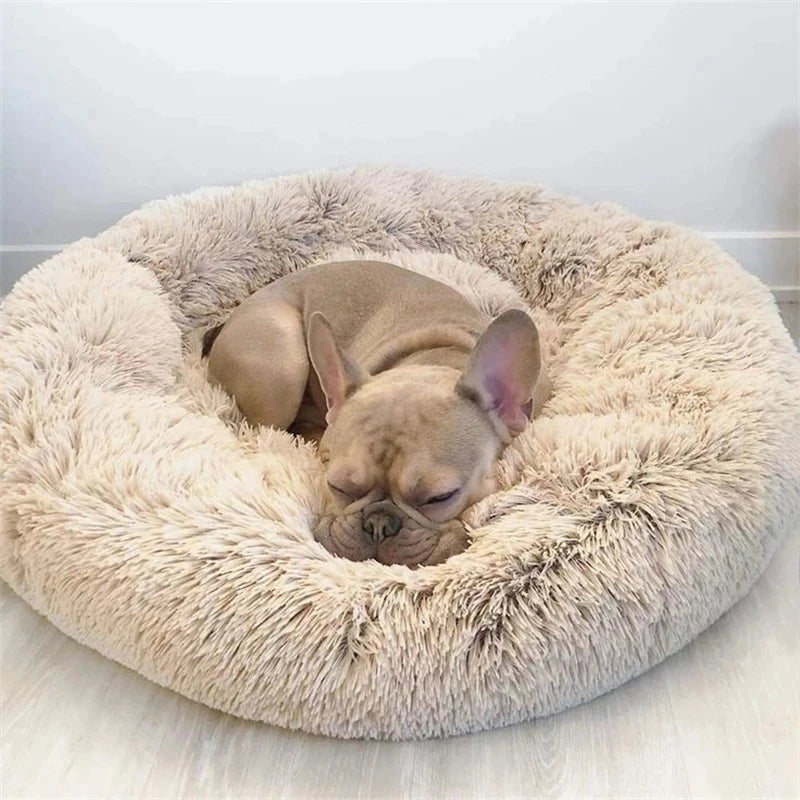 Luxury Plush Donut Pet Bed
